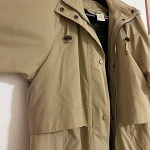 L.L. Bean women’s long raincoat